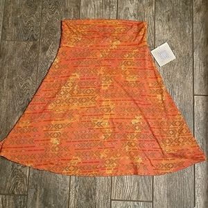 NWT lularoe flare skirt